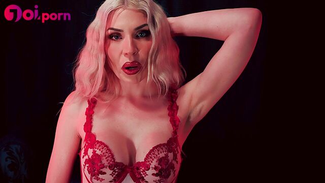 She's a little rough with you, but it's exciting - Goddess Blonde Kitty